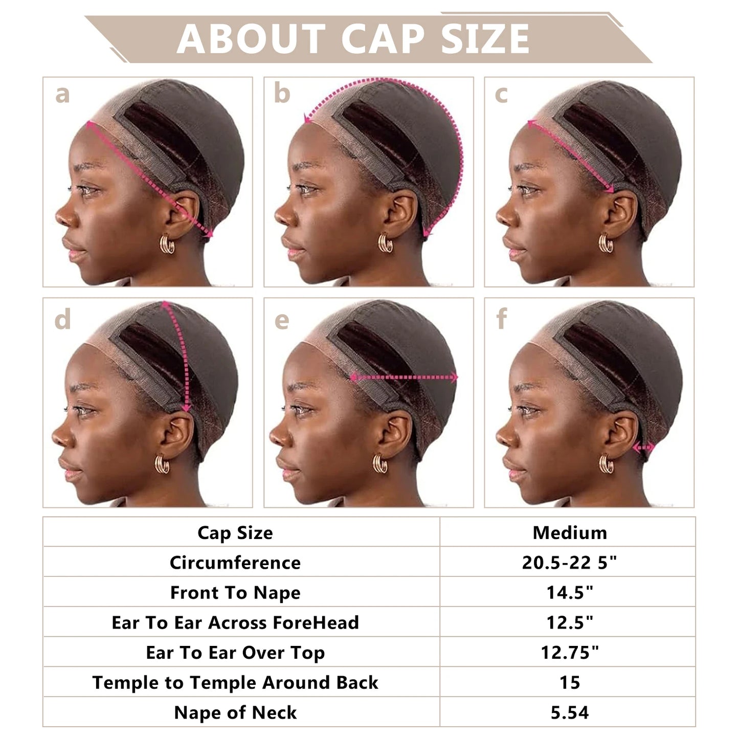 Comfortable Wig Grip Cap with Adjustable Strap - Perfect for Lace Front Wigs  Transparent