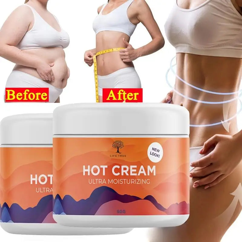 Belly Slimming Body Massage Cream for Weight Loss Anti-cellulite and Body Slimming Hot Cream for Belly