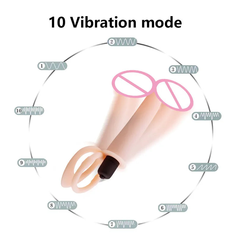 Double Penetration Anal Plug Dildo Butt Plug Vibrator For Men Strap On Penis Massage Vagina Plugs Adult Sex