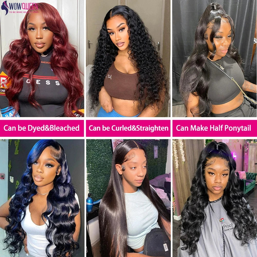 Body Wave Bundles With Closure 2x6 Brazilian Hair Weave 3/4 Bundles With Closure Natural Bundles With Lace Human Hair